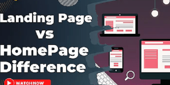 Landing Page or Home Page which is better to Promote?